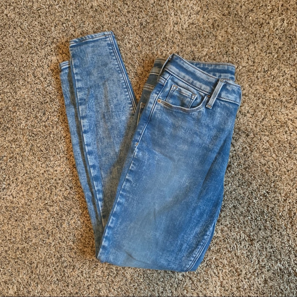 Old Navy Rockstar Built-In Warm Skinny Jeans